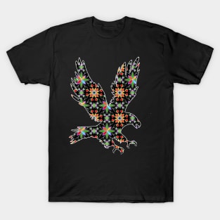 Floral Eagle T-Shirt